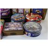 Image 4 : (14) Various Food/Chocolate Tins