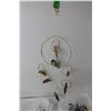 Image 3 : (4) Milk Glass Tea and Dainty Sets, Parrot Hanging Decor