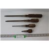 Image 1 : Set of Four Vintage Screwdrivers