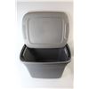 Image 2 : * (3) Sterilite Totes With Lids, One Extra Lid