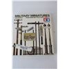 Image 2 : (2) Military Miniatures Model Kits - Road Sign Set - Partial; Barricade Set - Partial