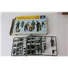 Image 3 : (3) Model Kits - German Artillery; German Tank Crew; German Camp Rest Area (Partial)