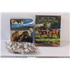 Image 1 : (2) Horse Themed Jigsaw Puzzles: 1 Opened and 1 Sealed