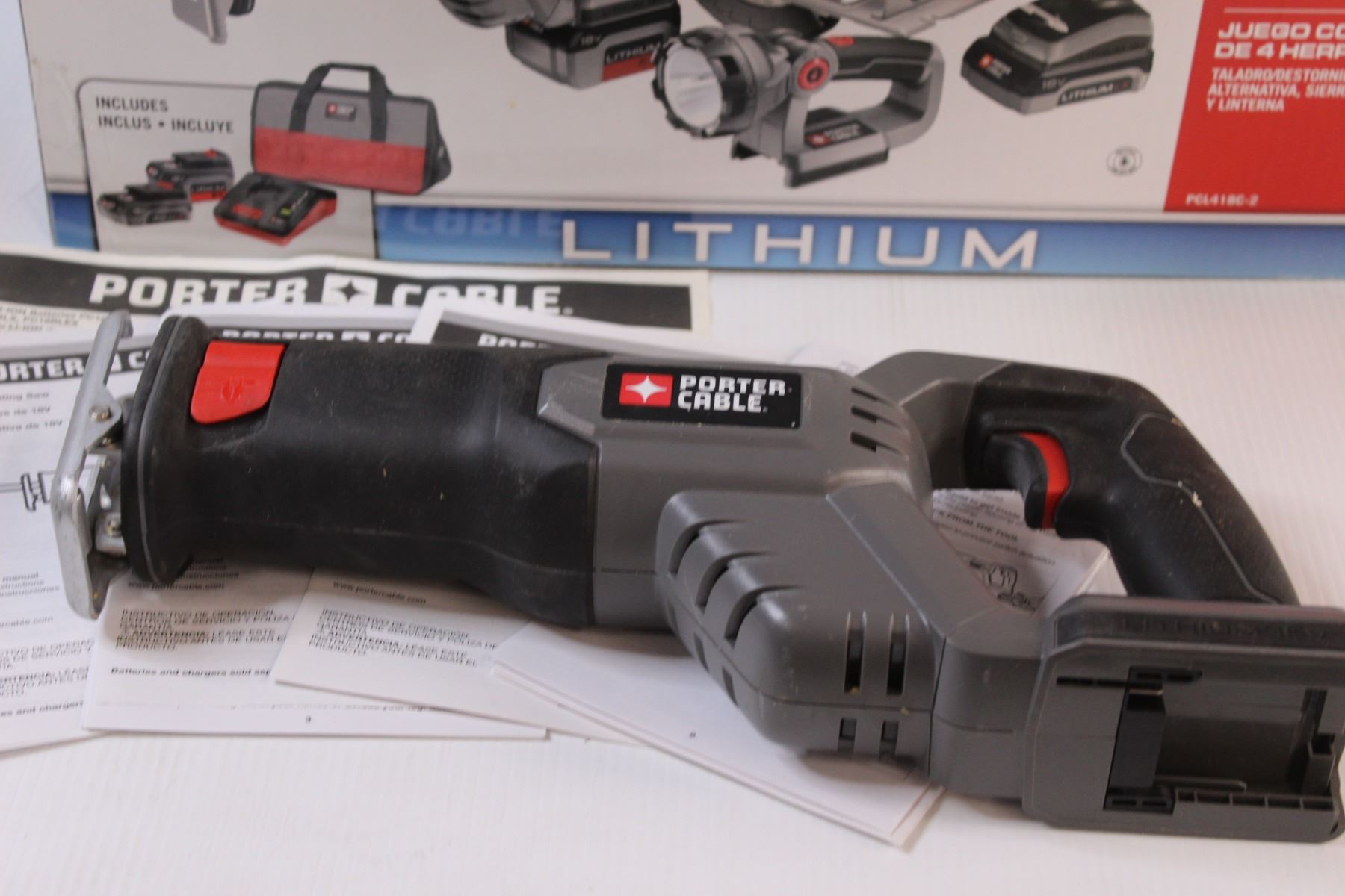 *Porter Cable 18V Drill / Driver; Reciprocating Saw; Skill Saw; Charger