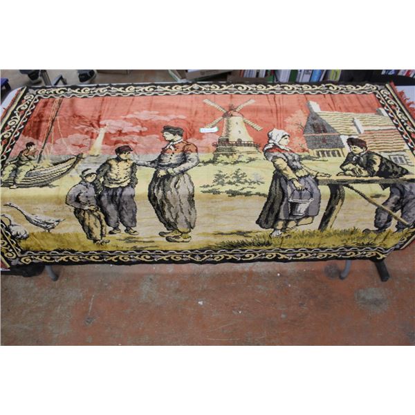 Dutch Themed Rug (72"" x 46"")