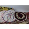 Image 2 : Moo Moo (stained - no size) - Table Runner - Ekelund Cloth Wall Hanging/Rug - Doilies