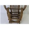 Image 3 : Doll Size Wicker Chair