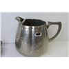 Image 3 : Metal Pewter Pitcher & Candle Finger Dish