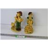 Image 1 : Devon Ware Statues of Children w/Geese