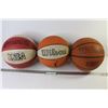 Image 1 : (3) Basketballs Wilson & Spalding