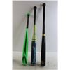 Image 6 : (3) Bats - Rawlings, Easton, Worth