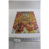 Image 1 : WWF WWE WrestleMania V Macho Man Hulk Hogan Poster - 12" x 18"