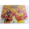 Image 3 : WWF WWE WrestleMania V Macho Man Hulk Hogan Poster - 12" x 18"
