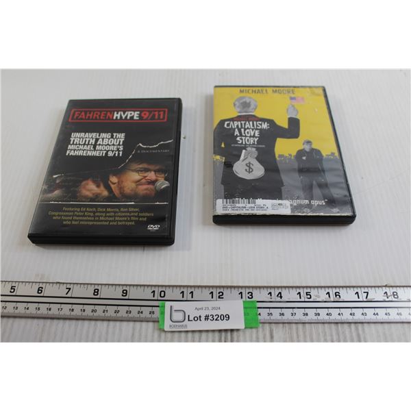 (2) Michael Moore DVDs