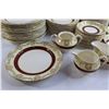 Image 4 : 82-Piece Porcelain Midwinter Burslem Dish Set - Some Wear