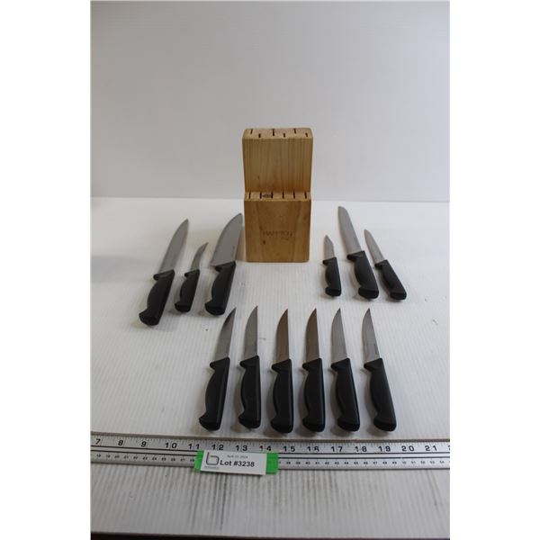 (12) Hampton Forge Kitchen Knives