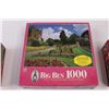 Image 2 : (3) Big Ben 1000 pc. Puzzles - (2) Smaller Boxes (NIB)