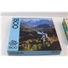 Image 2 : (2) Puzzles - 1500pc. "King Ludwigs Castle" & 2000pc. Classics