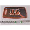 Image 1 : NFL Licensed Cutting Board "Cincinnati Bengals" - New in Package