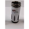 Image 3 : (3) NHL/NFL Branded Insulated Travel Mugs - Washington Capitals, Denver Broncos & Nashville Predator