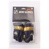 Image 2 : NHL Licensed MINI Gloves (Authentic Replicas) - Buffalo Sabers (New in Package)