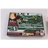 Image 2 : Oyo 64pc CFL Licensed Saskatchewan Roughriders Endzone Set & Funko Games "Peppermint Lane" Something