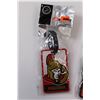 Image 2 : (3) NHL Licensed Luggage Tags - Ottawa, Philadelphia & Washington (New in Package)