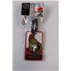Image 4 : (3) NHL Licensed Luggage Tags - Ottawa, Philadelphia & Vancouver (New in Package)