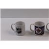 Image 4 : (3) NHL/CFL Branded Ceramic Coffee Mugs - NHL, Winnipeg Jets & Winnipeg Blue Bombers