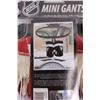 Image 6 : NHL Licensed MINI Gloves (Authentic Replicas) - Detroit Red Wings (New in Package)