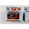 Image 2 : (2) 1998 NHL Licensed White Rose Team Collectable "Buffalo Sabers" 1:50 Scale Die Cast Zamboni