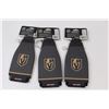 Image 6 : (3) NHL Licensed Neoprene Bottle Coolers - Vegas Knights