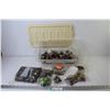 Image 1 : Plastic Container of Assorted Buttons