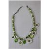 Image 2 : Green Necklace/Earring Set