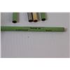 Image 4 : (5) Vintage J.M. Brown Massey Harris Pencils with a 2-Digit Phone Number - Langham Sask.