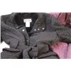 Image 4 : (2) Ladies Jackets: Eddie Bauer Purple Primaloft Size M; Midtown Black-tie Waist Size L