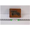 Image 1 : Wooden Trinket Box with Car Figure on Top of Lid