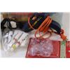 Image 3 : Crafter Plastic Storage Box Full of Treasures - 2 - Glue Guns & Misc. Craft Items