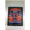 Image 1 : * Framed Edmonton Oilers Cam Talbot #33 Signed Jersey - 40 x 32 x 3