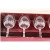 Image 5 : (6) Royal Crystal Rock RCR 24% Lead Crystal Wine Glasses in Original Box