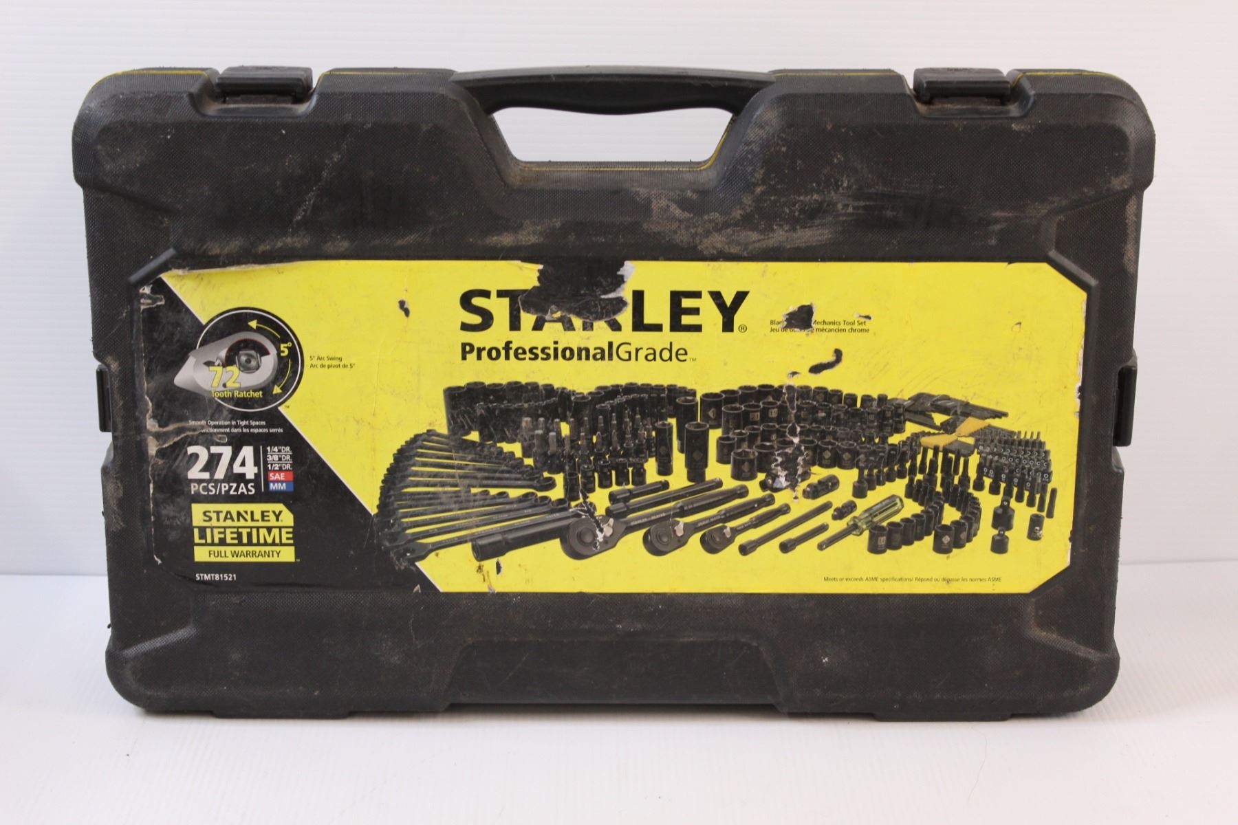Stanley Professional Grade Tool Box - 274 Piece Tool Kit / Count ...