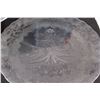 Image 3 : (7) 3 - Large Glass Holiday Platters In Boxes; 3 - Tin Christmas Items; Chrome Plane Bank