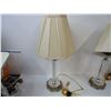 Image 2 : (3) Lamps-2 work, other untested, Only one is complete, others need hardware and shade