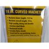 Image 3 : Olympia Tools 18' Curved Machete (sealed)