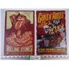 Image 1 : (2) Fantasy Signs- Guns N Roses and The Rolling Stones