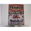 Image 1 : (2) Fantasy Signs-Texaco and Mobil Oil