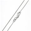 Image 7 : 14K White Gold 0.50 ctw Double Diamond Open Heart Swirl Pendant & 20" Cable Chai