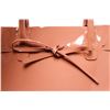 Image 6 : Mansur Gavriel Pink Patent Leather Bow Accent Sun Tote Handbag
