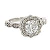 Image 2 : 1.35 ctw Diamond Ring - 14KT White Gold