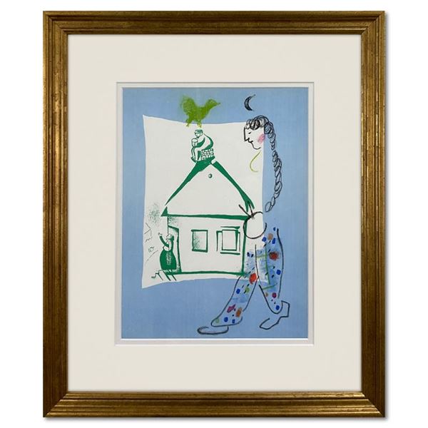La Maison de Mon Village by Chagall (1887-1985)